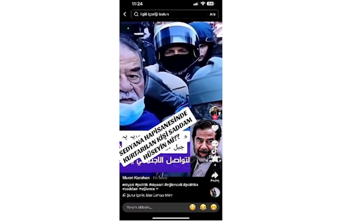 Sednaya həbsxanasından azad edilən sirli əsir — Səddam Hüseynin oxşarı, yoxsa... (FOTOLAR) Sednaya həbsxanasından azad edilən sirli əsir — Səddam Hüseynin oxşarı, yoxsa... (FOTOLAR)