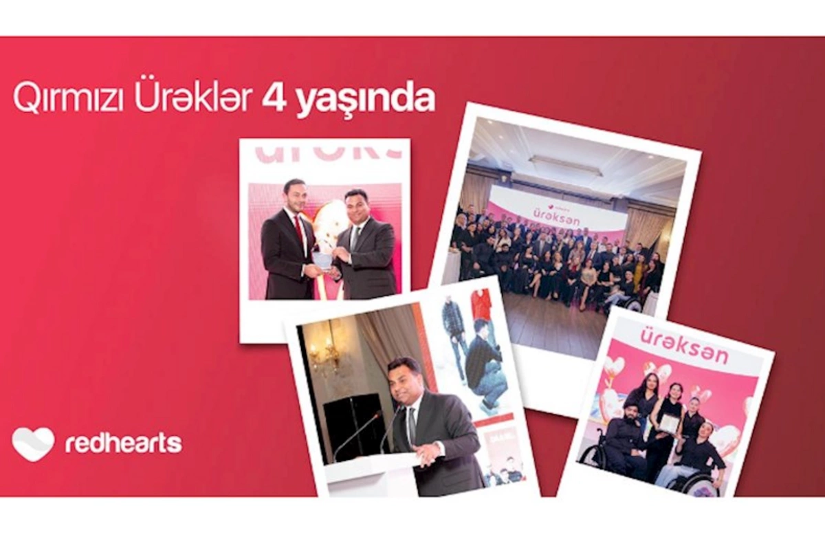 Qırmızı Ürəklər Fondu: Xeyriyyəçilik yolunda 4 il