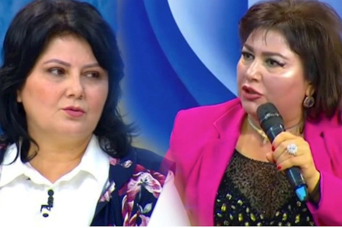 Efirdə Telli ilə Zülfiyyə arasında biabırçılıq — VİDEO