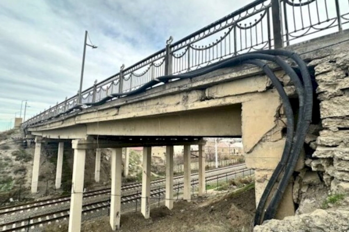 Sumqayıtla Saray qəsəbəsini birləşdirən körpü sökülür