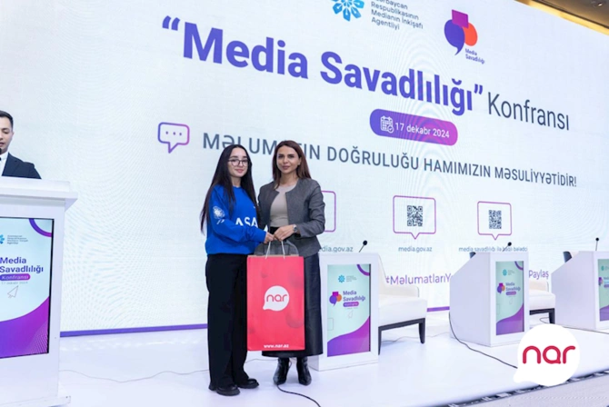 “Nar”ın tərəfdaşlığı ilə “Media Savadlılığı” Konfransı təşkil edildi — FOTOLAR