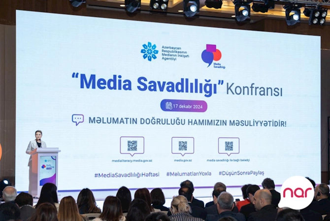 “Nar”ın tərəfdaşlığı ilə “Media Savadlılığı” Konfransı təşkil edildi — FOTOLAR