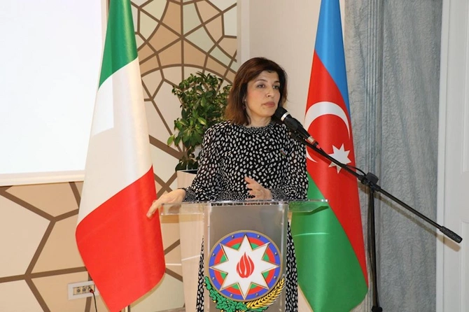 Romada Azərbaycan Mədəniyyət Elçiləri Toplantısı keçirildi — FOTOLAR