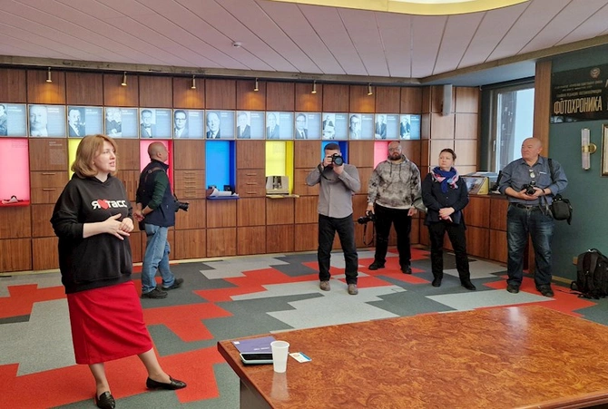Gilavar Foto Klubunun üzvləri Moskvada TASS-ın seminarında iştirak ediblər — FOTOLAR Gilavar Foto Klubunun üzvləri Moskvada TASS-ın seminarında iştirak ediblər — FOTOLAR