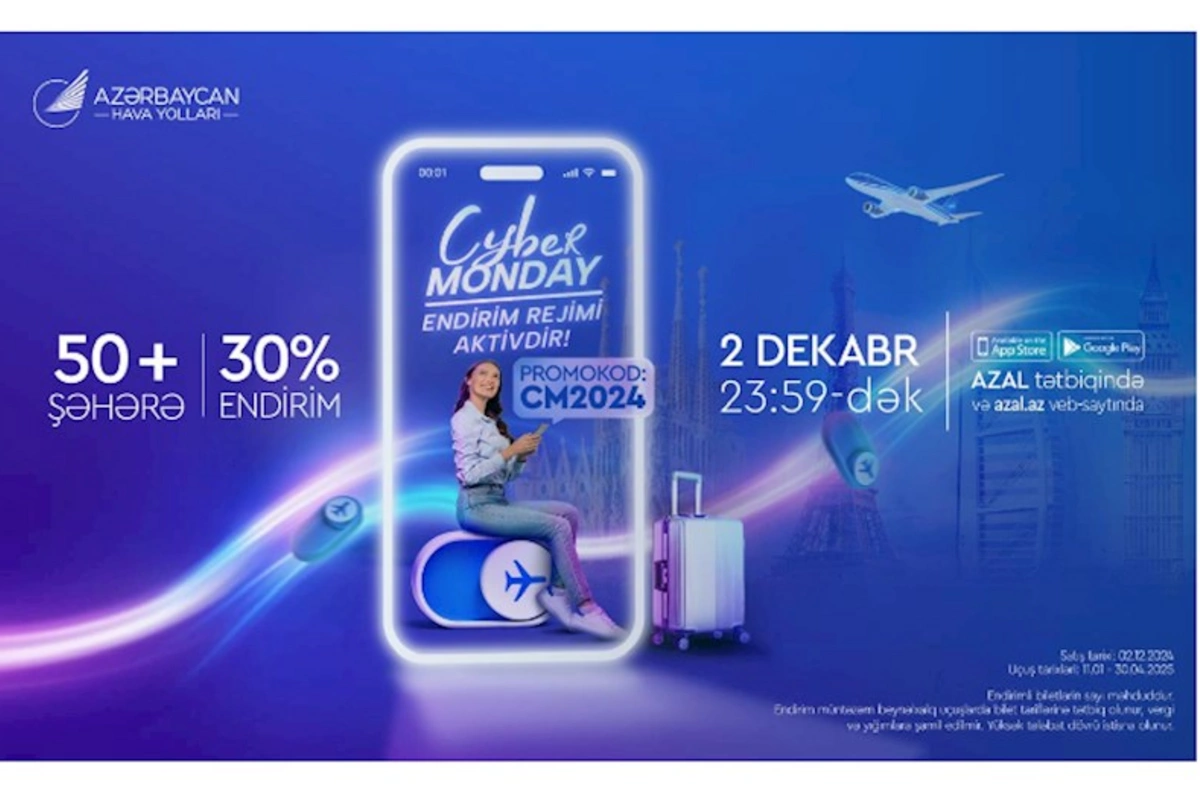 AZAL-dan Cyber Monday kampaniyası ilə endirimlərə davam