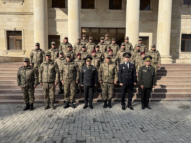 Hərbi Prokurorluq DİN-in Daxili Qoşunları ilə hərbi hissədə birgə tədbir keçirib — FOTOLAR