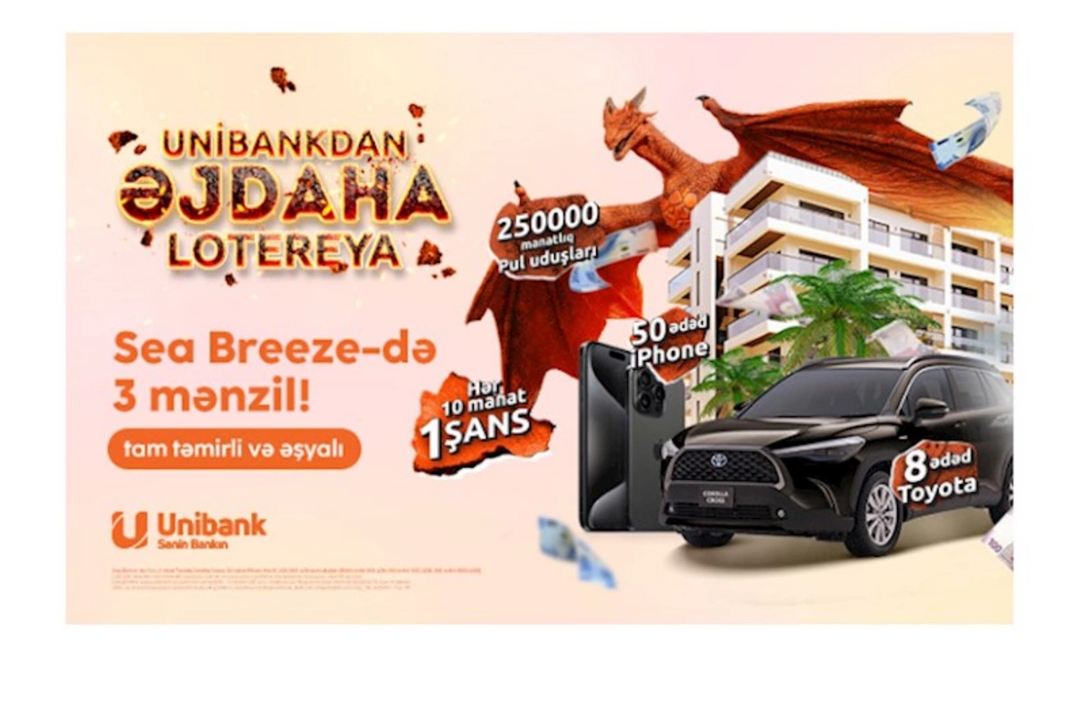 Unibankın “Əjdaha” lotereyasının dördüncü tirajının qalibləri seçilib