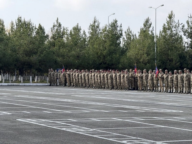 Hərbi Prokurorluq DİN-in Daxili Qoşunları ilə hərbi hissədə birgə tədbir keçirib — FOTOLAR