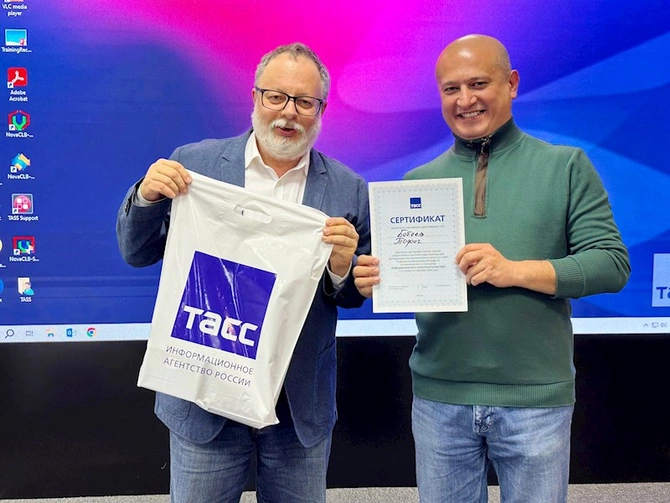 Gilavar Foto Klubunun üzvləri Moskvada TASS-ın seminarında iştirak ediblər — FOTOLAR Gilavar Foto Klubunun üzvləri Moskvada TASS-ın seminarında iştirak ediblər — FOTOLAR