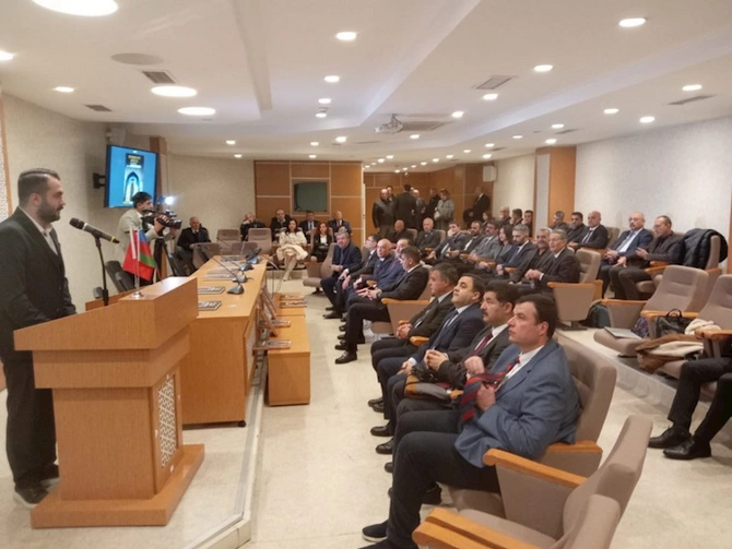 Ankarada “Şirvanşahların minilliyi” kitabının təqdimatı olub — FOTOLAR