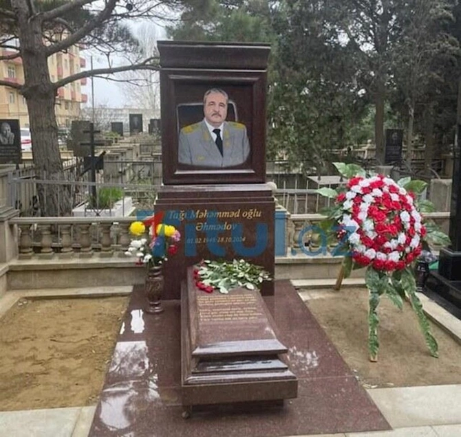 Tağı Əhmədovun baş daşındakı detal diqqət çəkdi — FOTO