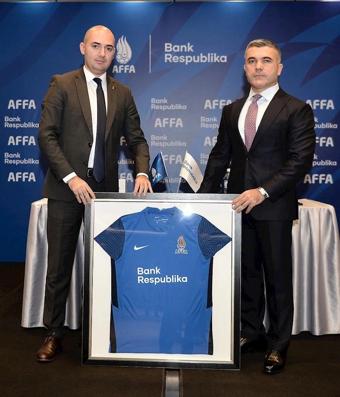 “Bank Respublika” ilə AFFA arasında sponsorluq müqaviləsi imzalandı — FOTOLAR