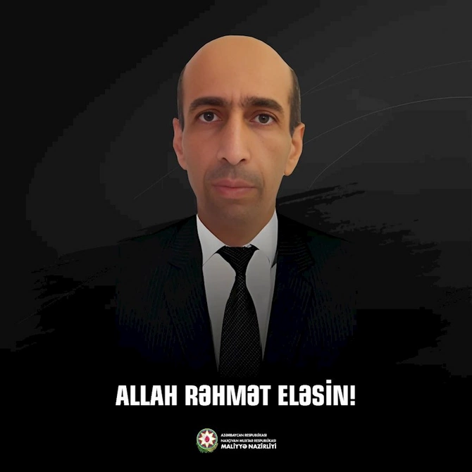Rəis müavini vəfat etdi — FOTO Rəis müavini vəfat etdi — FOTO