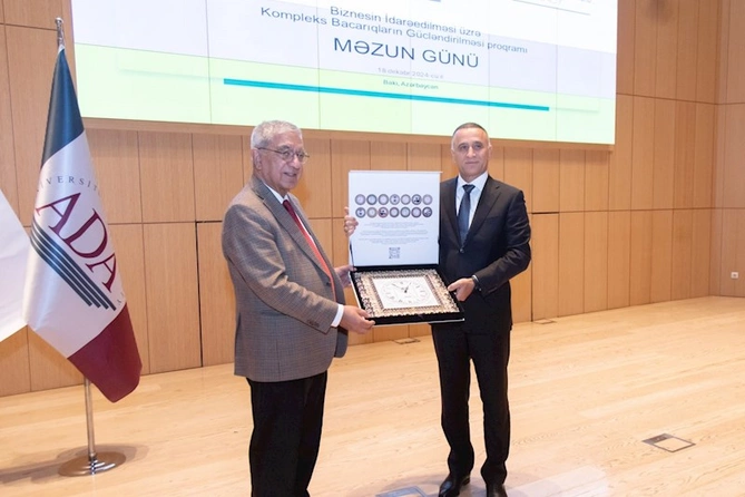 “Veysəloğlu”nun əməkdaşları üçün ADA Universitetində təşkil edilən birillik təlim başa çatıb — FOTOLAR