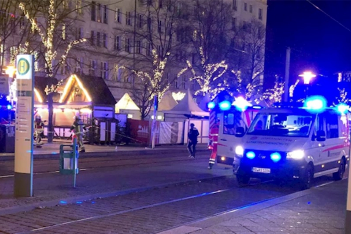 Almaniyada bayram bazarında terror — 11 ölü, 60 yaralı