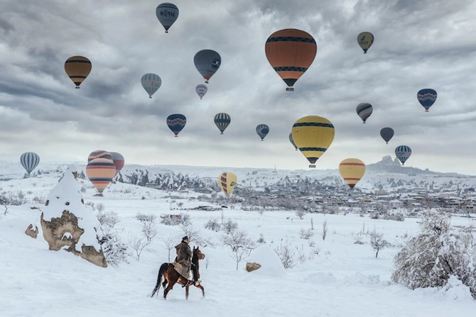 Türkiyənin qış möcüzələrini kəşf edin — FOTOLAR
