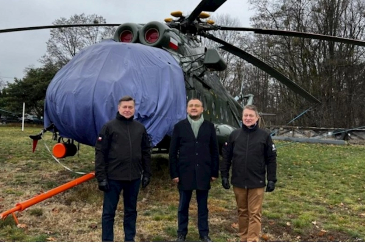 Polşa Ukraynaya yeni helikopterlər verib