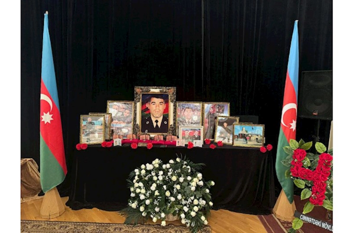 Şəhid Ramil Ağayevin anım mərasimi keçirildi — VİDEO