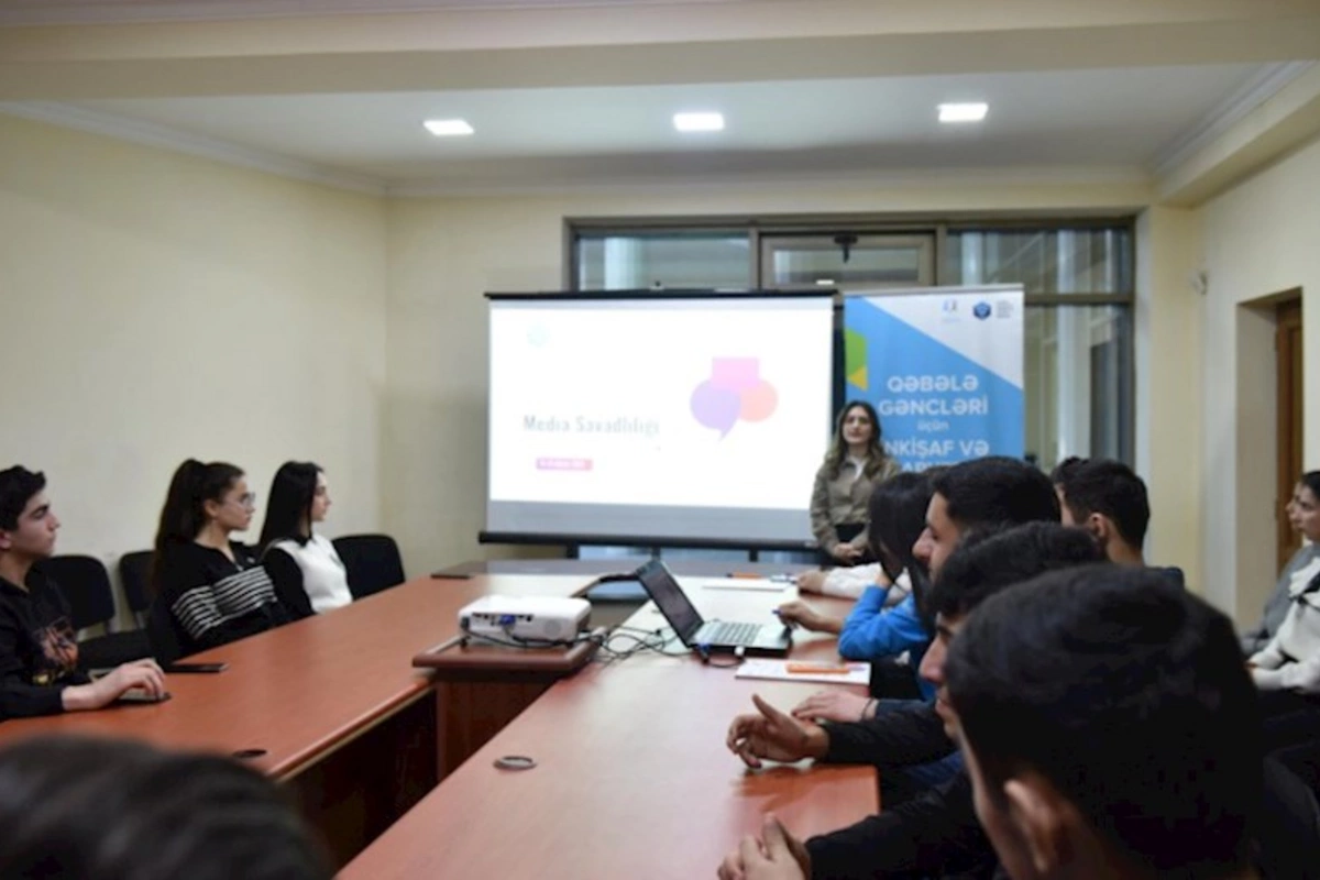 İsmayıllıda və Qəbələdə “Media savadlılığı” mövzusunda təlim keçilib — FOTOLAR