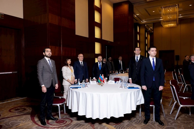 Bakıda Azər Türk Bankın dəstəyi ilə Azərbaycan-Türkiyə İş Adamları Birliyinin konfransı keçirildi — FOTOLAR Bakıda Azər Türk Bankın dəstəyi ilə Azərbaycan-Türkiyə İş Adamları Birliyinin konfransı keçirildi — FOTOLAR
