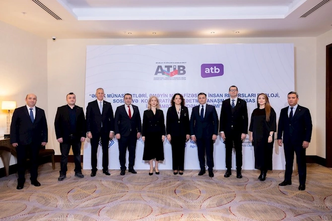 Bakıda Azər Türk Bankın dəstəyi ilə Azərbaycan-Türkiyə İş Adamları Birliyinin konfransı keçirildi — FOTOLAR Bakıda Azər Türk Bankın dəstəyi ilə Azərbaycan-Türkiyə İş Adamları Birliyinin konfransı keçirildi — FOTOLAR