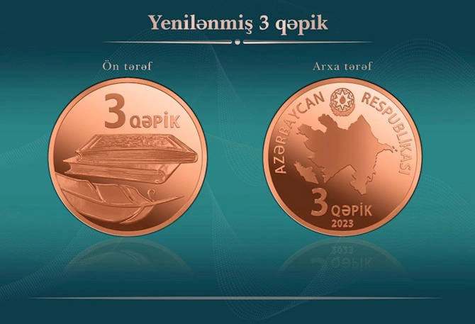 Azərbaycanda pul nişanı yeniləndi — FOTO Azərbaycanda pul nişanı yeniləndi — FOTO