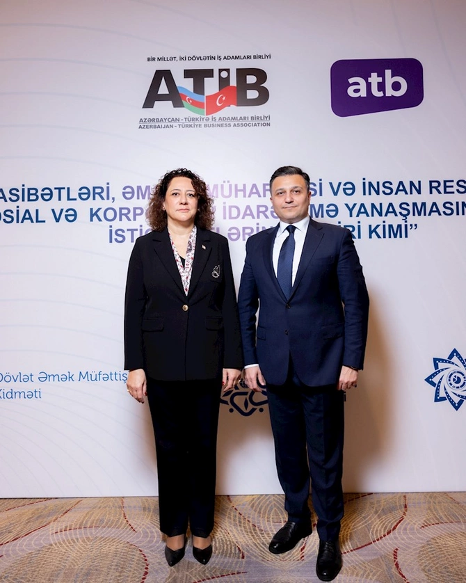 Bakıda Azər Türk Bankın dəstəyi ilə Azərbaycan-Türkiyə İş Adamları Birliyinin konfransı keçirildi — FOTOLAR Bakıda Azər Türk Bankın dəstəyi ilə Azərbaycan-Türkiyə İş Adamları Birliyinin konfransı keçirildi — FOTOLAR