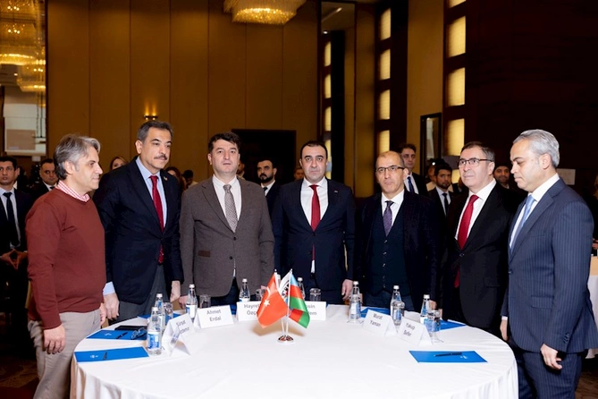 Bakıda Azər Türk Bankın dəstəyi ilə Azərbaycan-Türkiyə İş Adamları Birliyinin konfransı keçirildi — FOTOLAR Bakıda Azər Türk Bankın dəstəyi ilə Azərbaycan-Türkiyə İş Adamları Birliyinin konfransı keçirildi — FOTOLAR