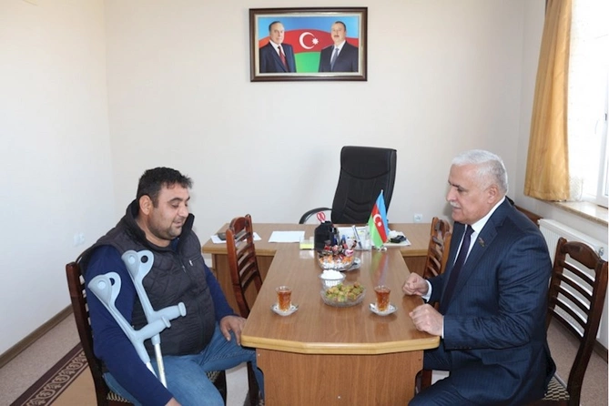 Millət vəkili Vüqar Rəhimzadə Culfada seçiciləri ilə növbəti görüşünü keçirib — FOTOLAR
