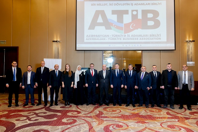 Azərbaycan-Türkiyə İş Adamları Birliyinin növbəti iclası keçirildi — FOTOLAR