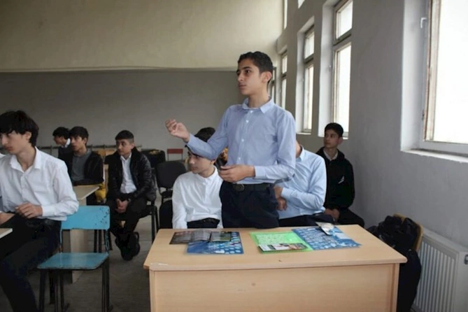Sumqayıt məktəblərində antinarkomaniya tədbirləri başa çatdı — FOTOLAR