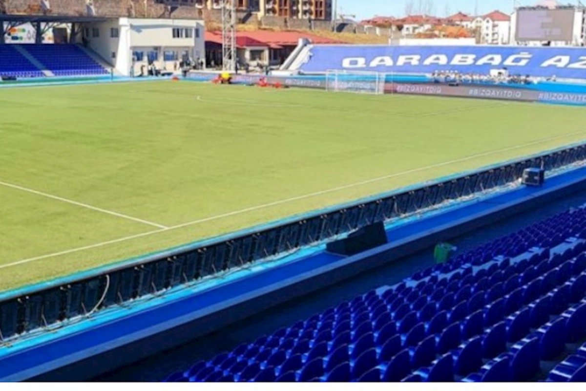 Xankəndi stadionunun yenidən qurulması gələn il başa çatacaq