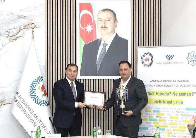 “Nə? Harada? Nə zaman?” intellektual oyunun qalibləri mükafatlandırılıb — FOTOLAR