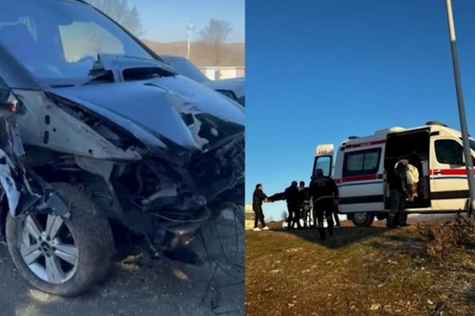 Bloqerlər ağır qəzaya düşdülər — FOTO