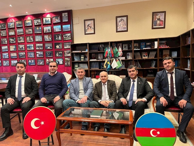 QHT rəhbərləri Qarsda Kafkas universitetində oldular — FOTOLAR