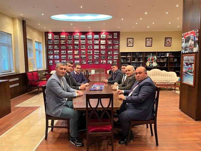 QHT rəhbərləri Qarsda Kafkas universitetində oldular — FOTOLAR