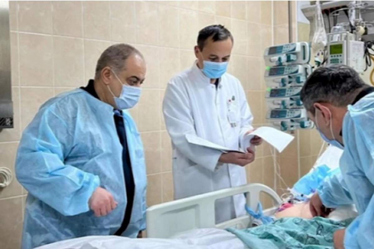 Yaralıların qohumları Qazaxıstana yola salınır
