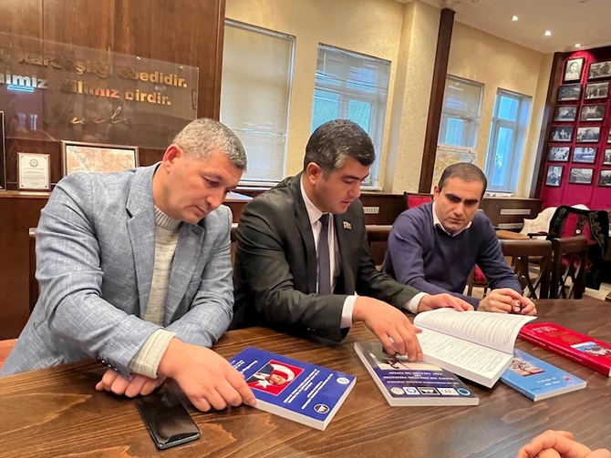 QHT rəhbərləri Qarsda Kafkas universitetində oldular — FOTOLAR