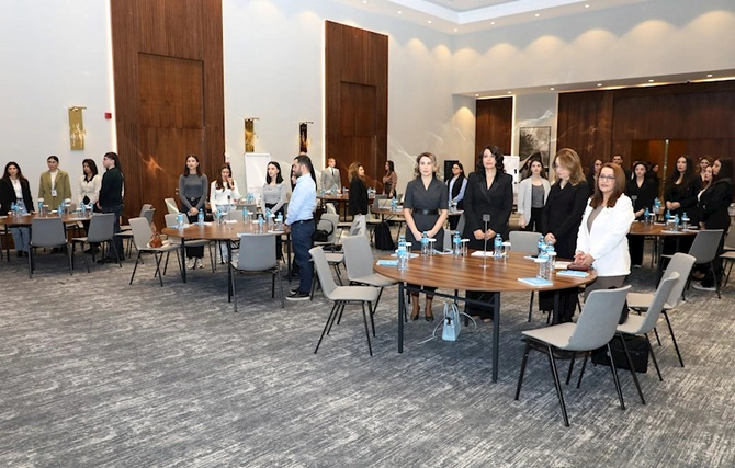 Media nümayəndələri üçün “Tibbi savadlılıq” mövzusunda təlim keçirilib — FOTOLAR
