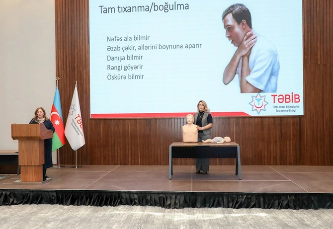 Media nümayəndələri üçün “Tibbi savadlılıq” mövzusunda təlim keçirilib — FOTOLAR