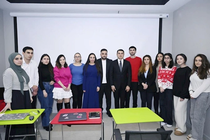 Leyla Əliyevanın iştirakı ilə Mədəni və Yaradıcı Sənayelərin İnkişafı Mərkəzinin açılışı olub — FOTOLAR