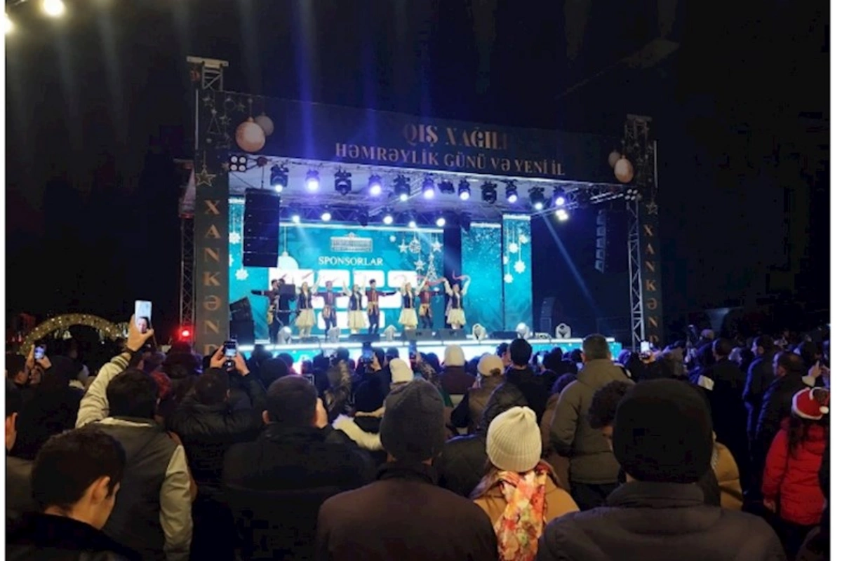 Azərlotereya Xankəndidə Qış nağılında iştirak edir