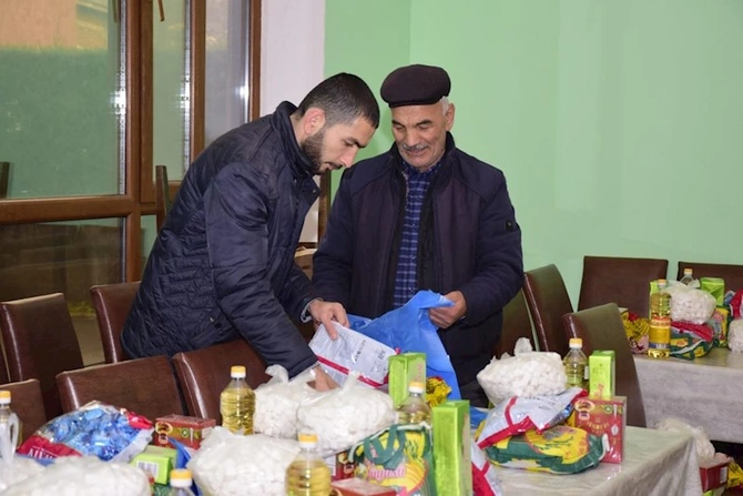Ərkivanda Yeni il münasibətilə xeyriyyə aksiyası keçirildi — FOTOLAR (VİDEO)