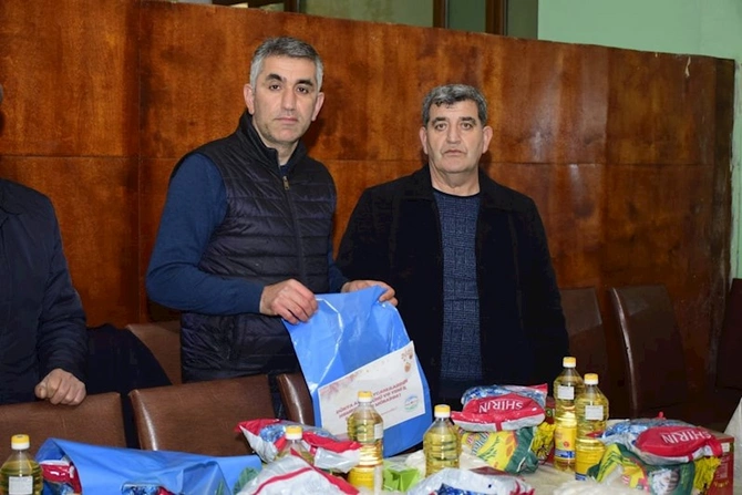 Ərkivanda Yeni il münasibətilə xeyriyyə aksiyası keçirildi — FOTOLAR (VİDEO)