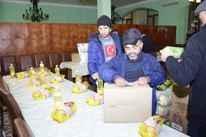 Ərkivanda Yeni il münasibətilə xeyriyyə aksiyası keçirildi — FOTOLAR (VİDEO)