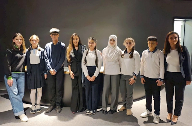 Leyla Əliyeva STEAM İnnovasiya Mərkəzini ziyarət edib — FOTOLAR