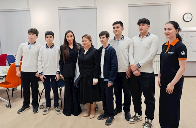 Leyla Əliyeva STEAM İnnovasiya Mərkəzini ziyarət edib — FOTOLAR