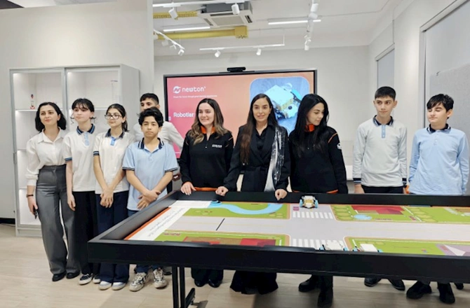Leyla Əliyeva STEAM İnnovasiya Mərkəzini ziyarət edib — FOTOLAR