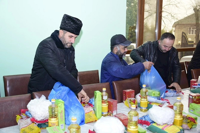 Ərkivanda Yeni il münasibətilə xeyriyyə aksiyası keçirildi — FOTOLAR (VİDEO)