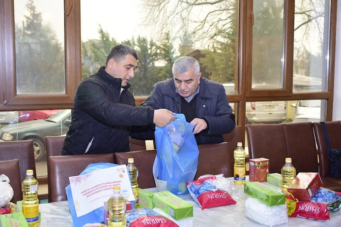 Ərkivanda Yeni il münasibətilə xeyriyyə aksiyası keçirildi — FOTOLAR (VİDEO)